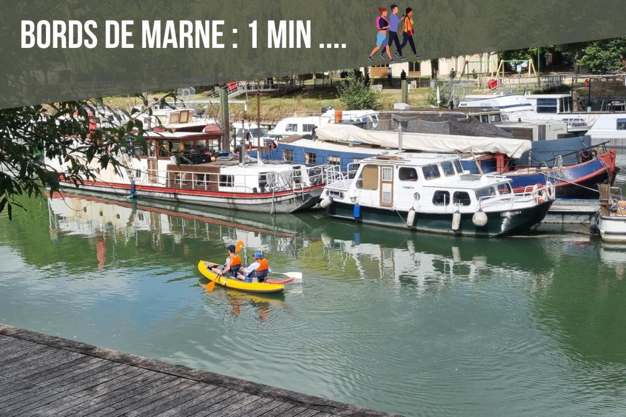 Evasion Entre Paris, Disneyland Et Bords De Marne Noisy-le-Grand Kültér fotó
